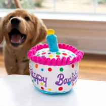 Huxley & Kent Lulubelles Power Plush Happy Barkday Cake 